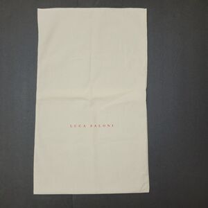 Luca Faloni 23,5"×11,5" Ivory Flap Fold Over Dust Bag
